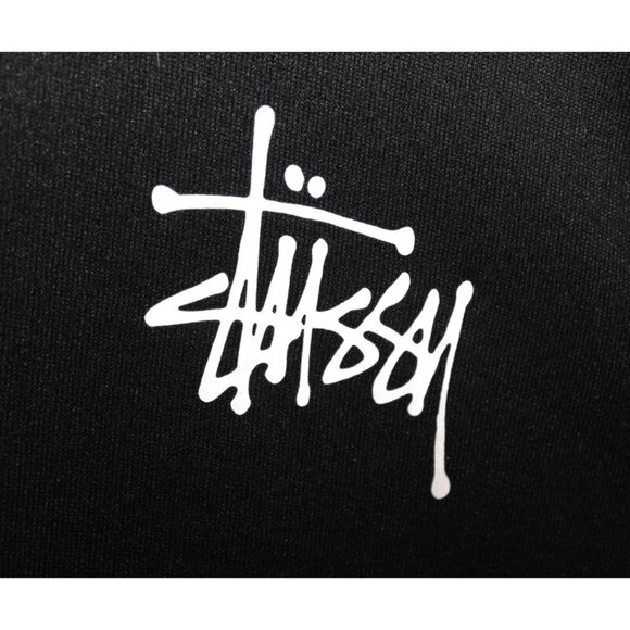 STUSSY (Replica) Unisex Fleece Hoodie, Black - Size XL - Picture 8 of 9